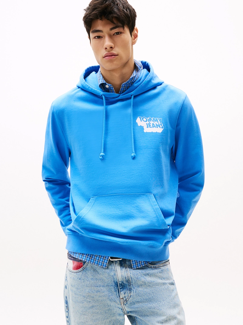 POLERON HOODIE LOGO GRAFICO - 1