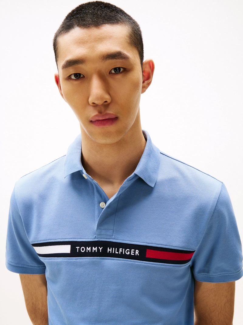 POLO CHEST INSERT LOGO REGULAR FIT - 4