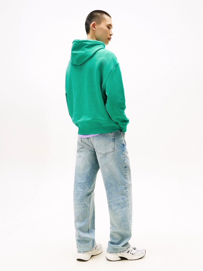 POLERON HOODIE CROPPED CON LOGO - 3