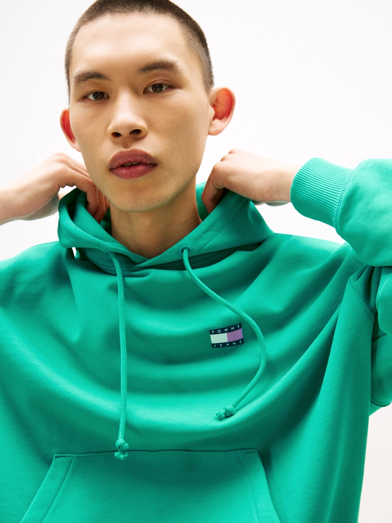 POLERON HOODIE CROPPED CON LOGO - 4