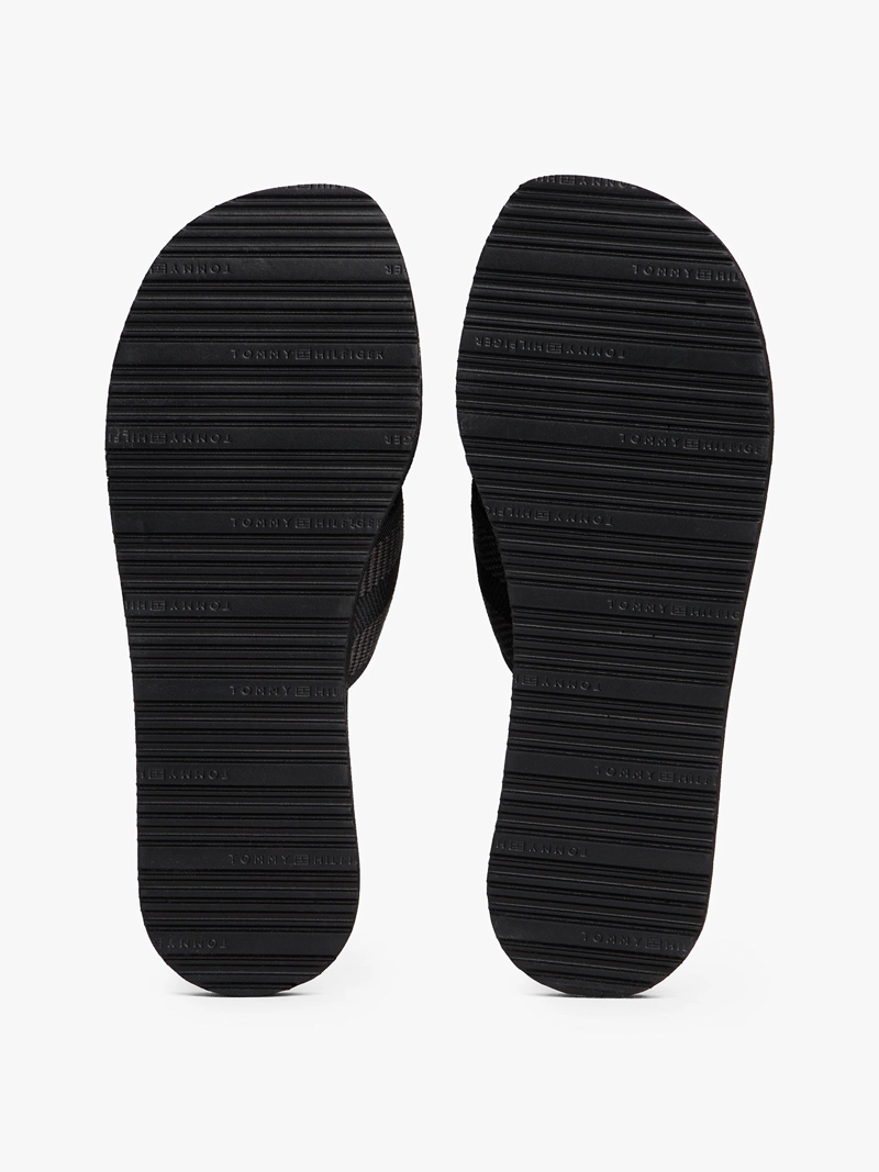 SANDALIAS CROSS STRAP CON LOGO - 4