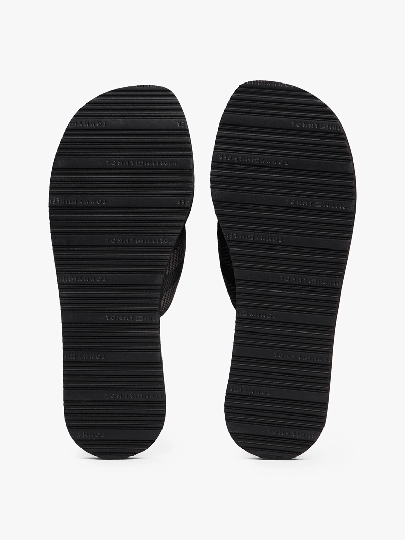 SANDALIAS CROSS STRAP CON LOGO - 4