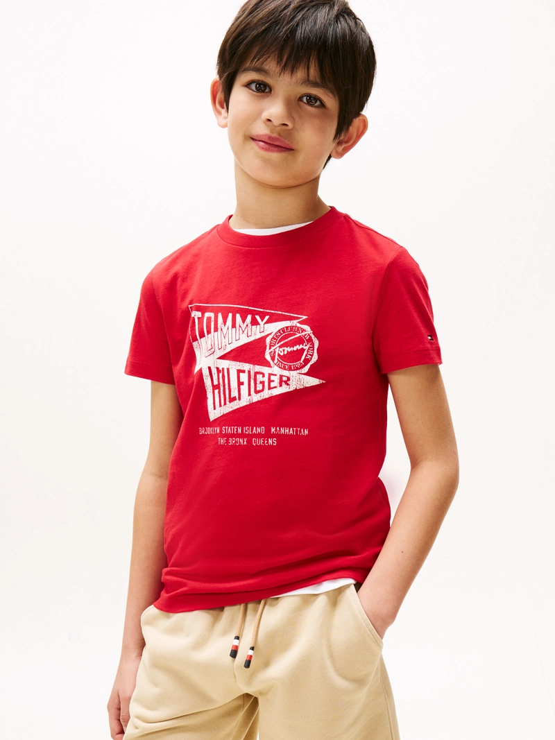 POLERA CON ESTAMPADO GRAFICO - 1