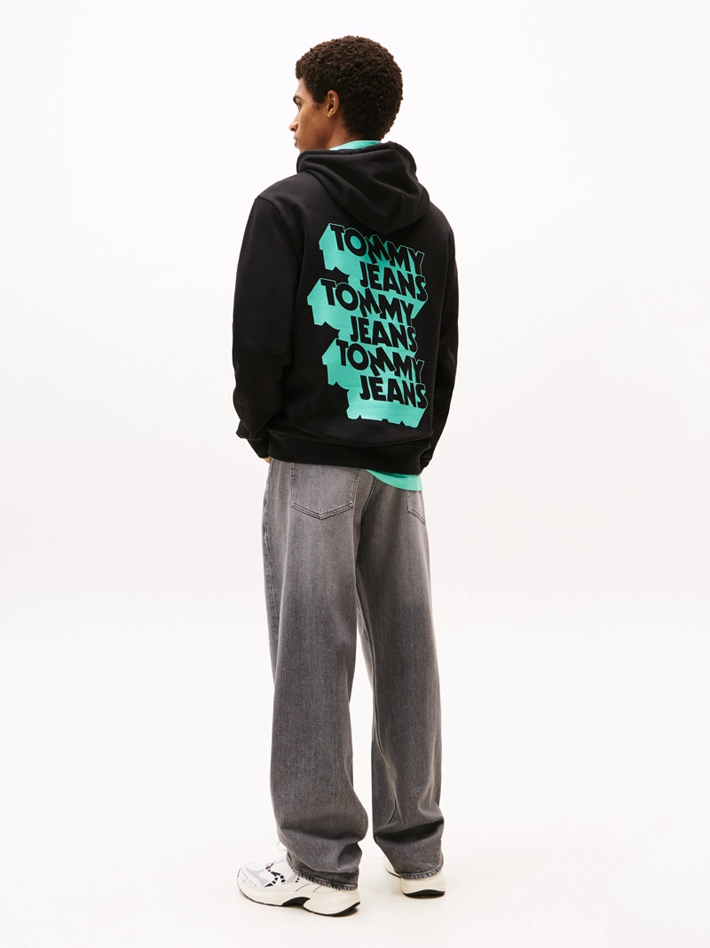 POLERON HOODIE LOGO GRAFICO - 3