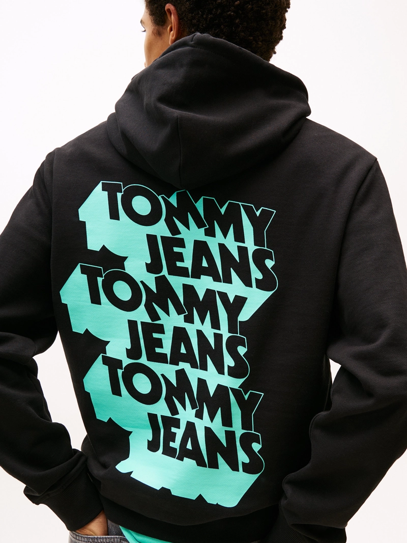 POLERON HOODIE LOGO GRAFICO - 4