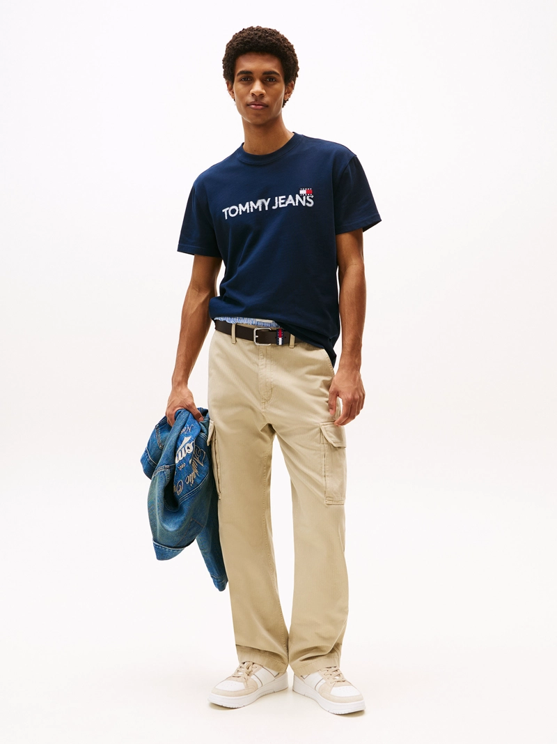 POLERA CON LOGO DE PARCHE REGULAR FIT - 2