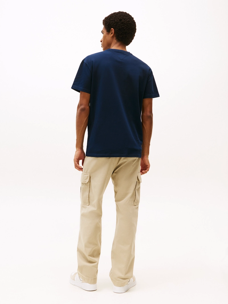 POLERA CON LOGO DE PARCHE REGULAR FIT - 3