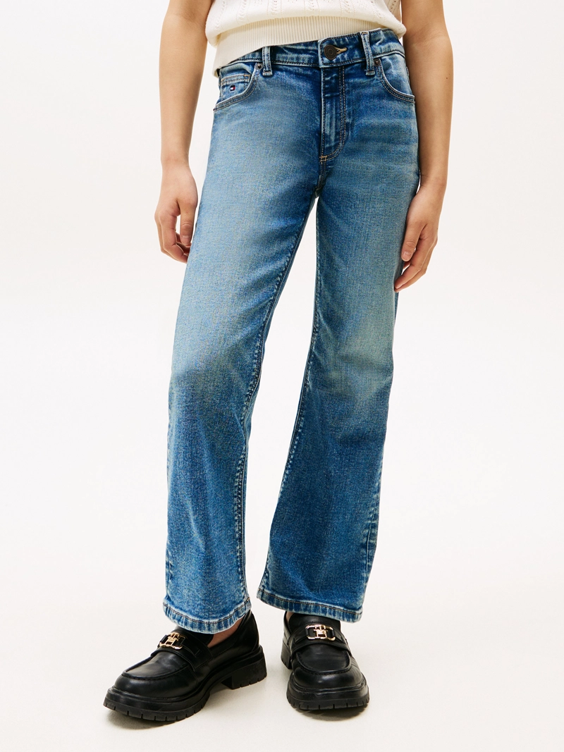 JEANS ACAMPANADOS DESTEÑIDOS - 2