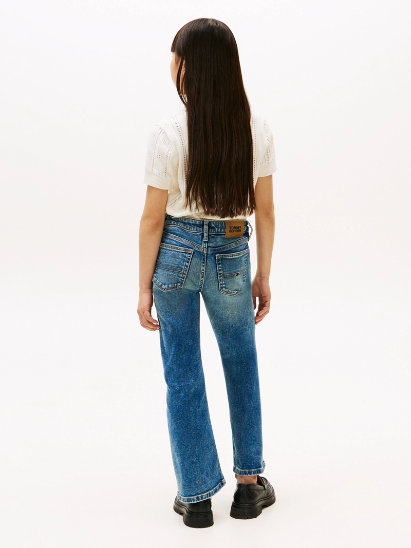 JEANS ACAMPANADOS DESTEÑIDOS - 3
