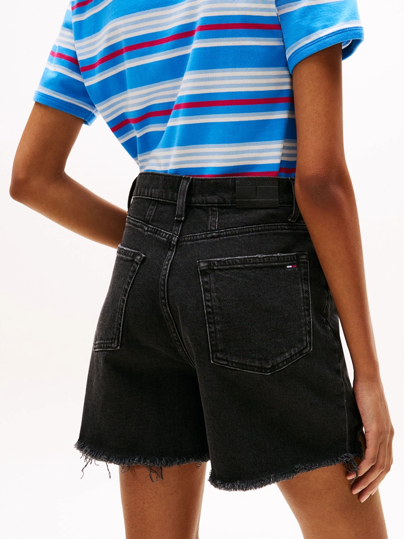 SHORTS MOM FIT DESGASTADOS - 4