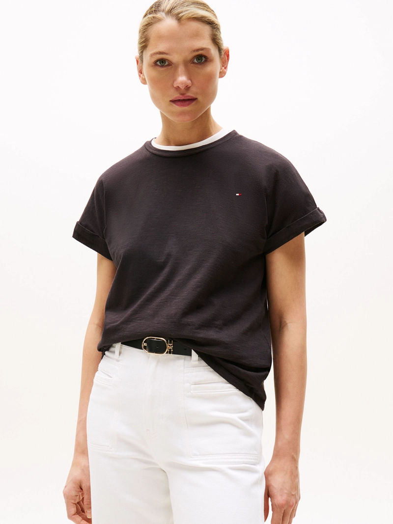 POLERA TEXTURIZADA REGULAR FIT - 1