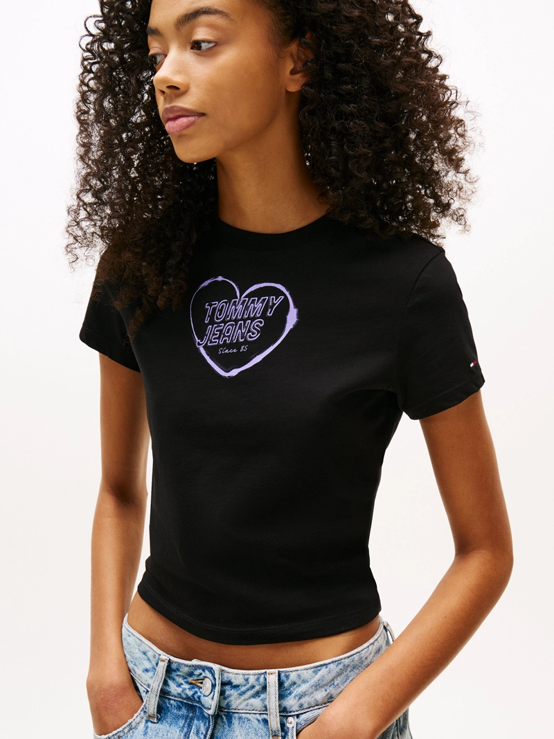 POLERA HEART LOGO SLIM FIT - 4