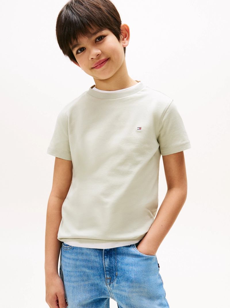 POLERA DE NIÑO ESSENTIAL COTTON - 1