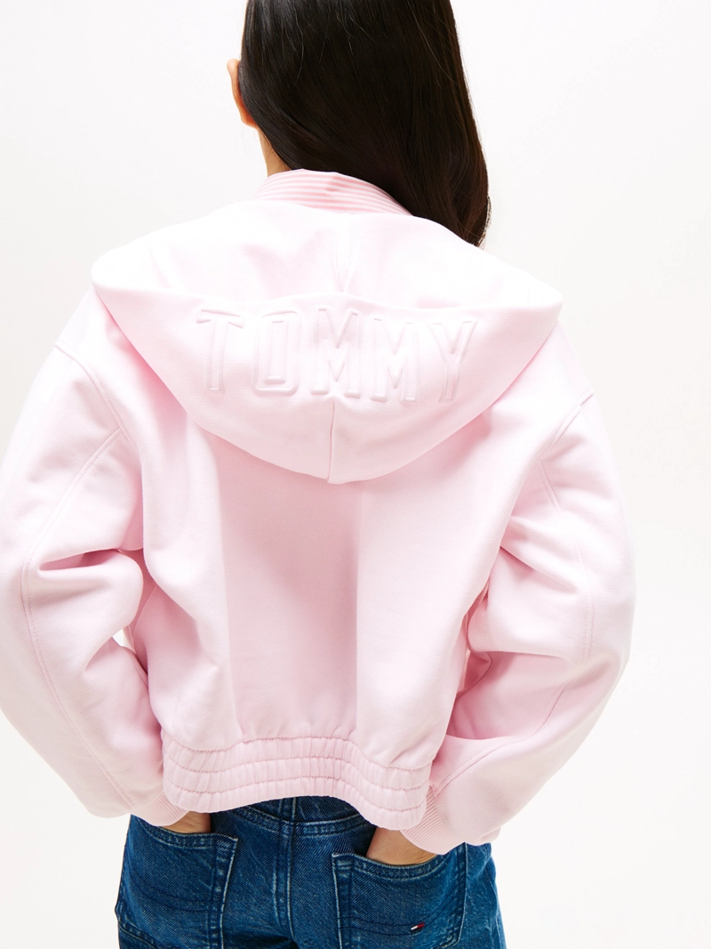 POLERON HOODIE CON LOGO Y CIERRE - 5