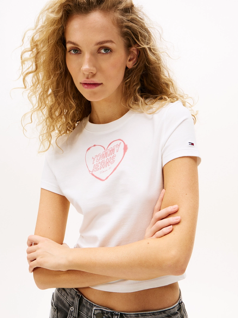 POLERA HEART LOGO SLIM FIT - 4