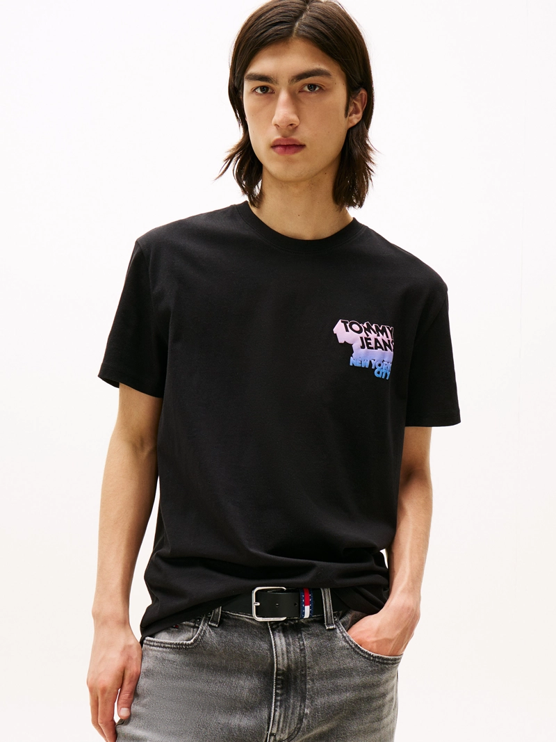 POLERA STACK CON LOGO REGULAR FIT - 1
