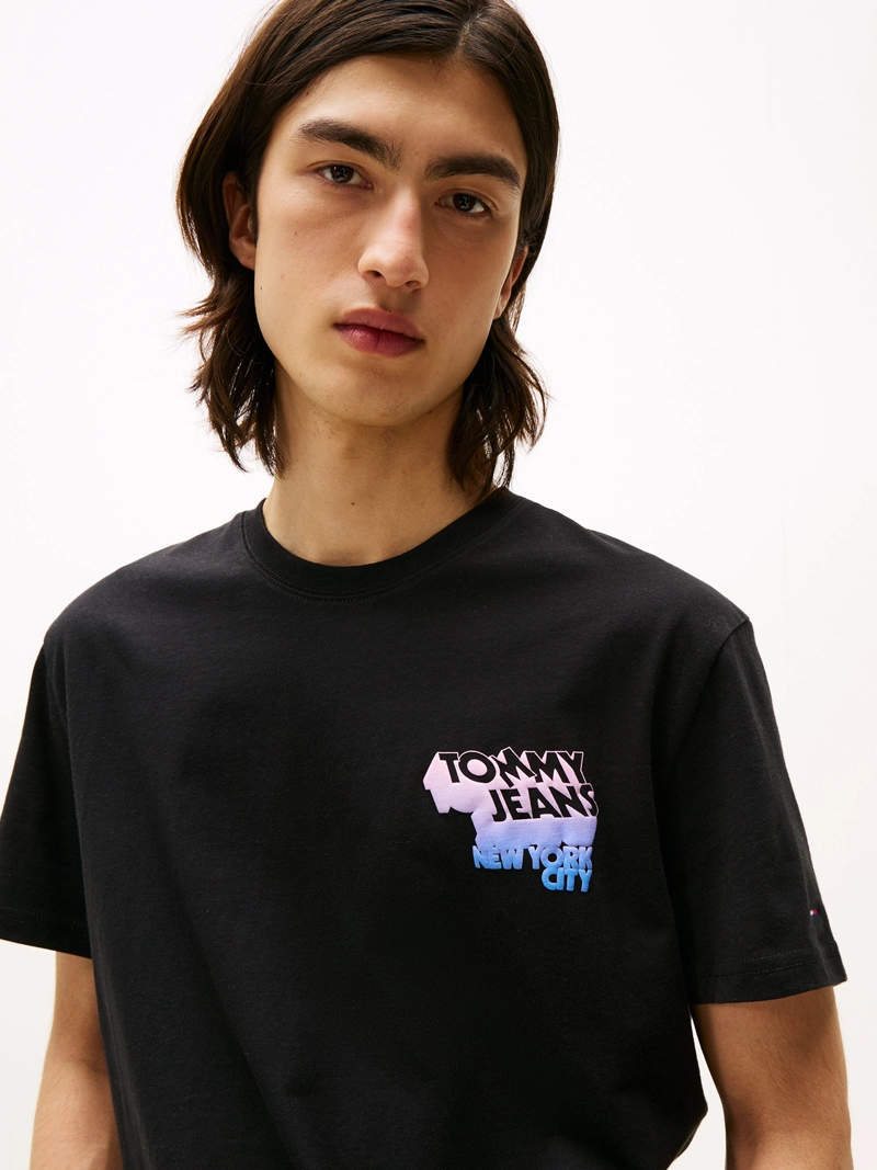 POLERA STACK CON LOGO REGULAR FIT - 4