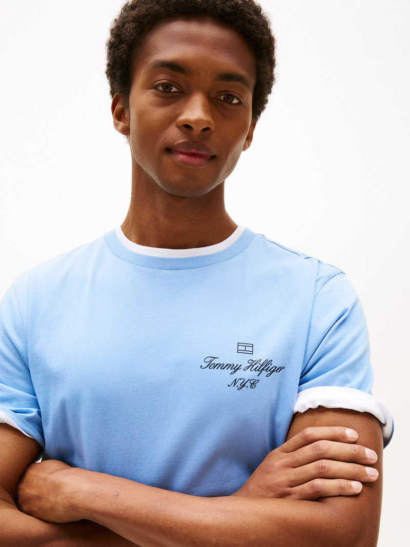 POLERA CON LOGO FLAG REGULAR FIT - 4