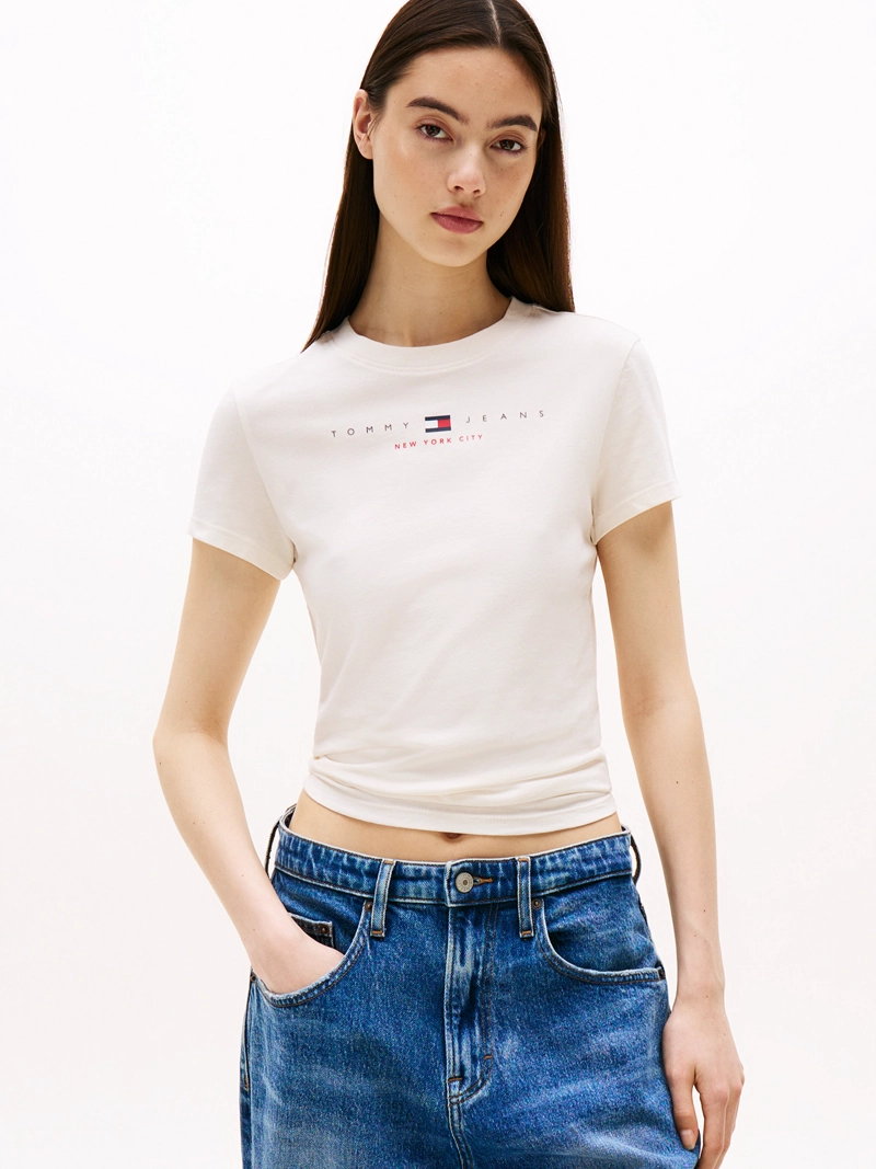 POLERA LOGO LINEAL SLIM FIT - 1