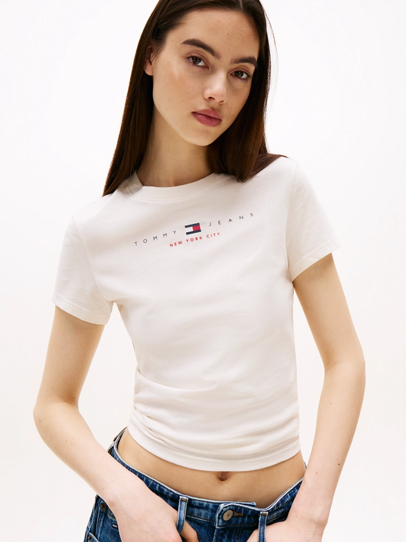 POLERA LOGO LINEAL SLIM FIT - 4