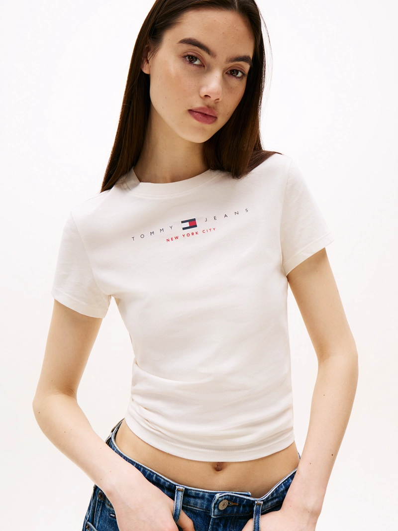 POLERA LOGO LINEAL SLIM FIT - 4