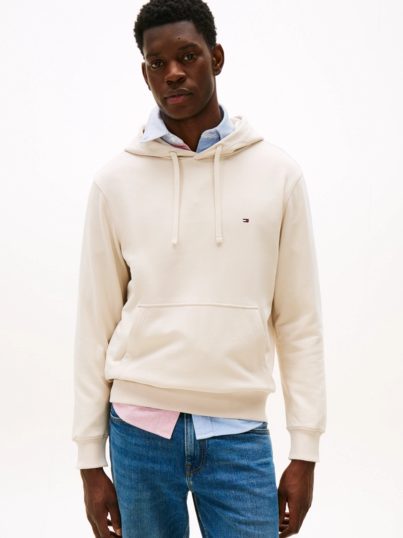 POLERON HOODIE CON LOGO BORDADO - 1