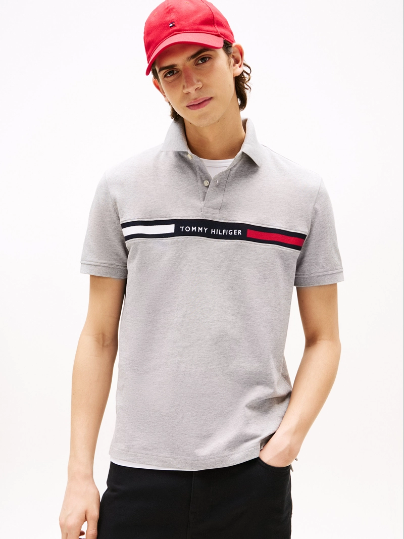 POLO CHEST INSERT LOGO REGULAR FIT - 1