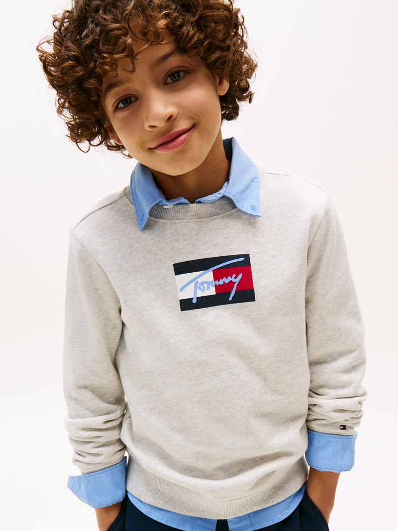 POLERON DE NIÑO CON LOGO SIGNATURE - 4