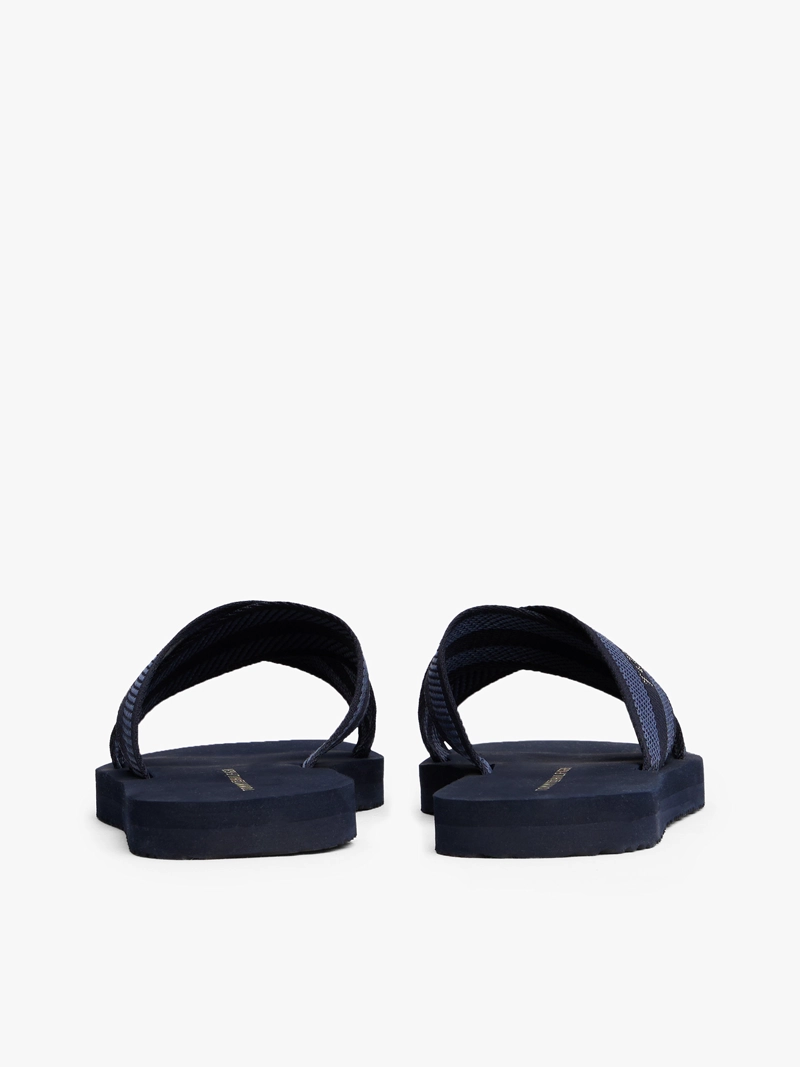 SANDALIAS CROSS STRAP CON LOGO - 2