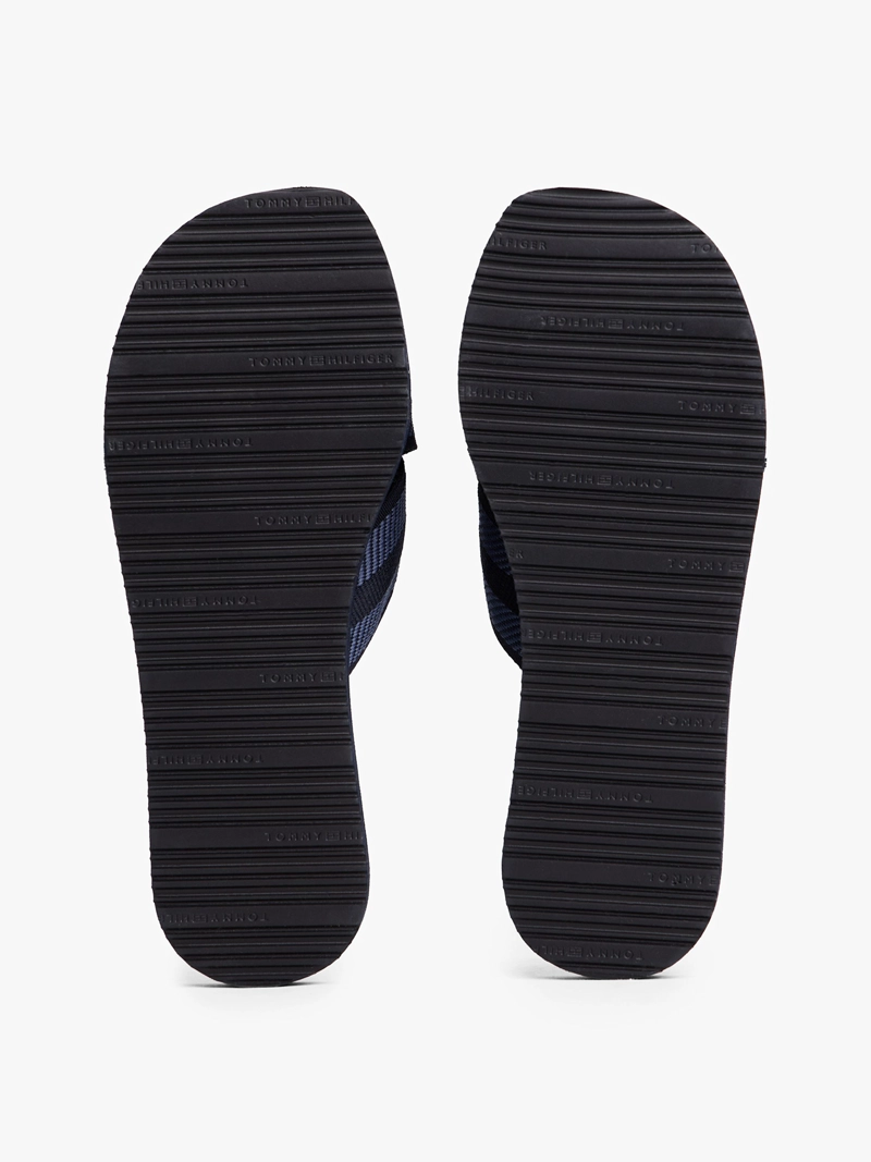 SANDALIAS CROSS STRAP CON LOGO - 4