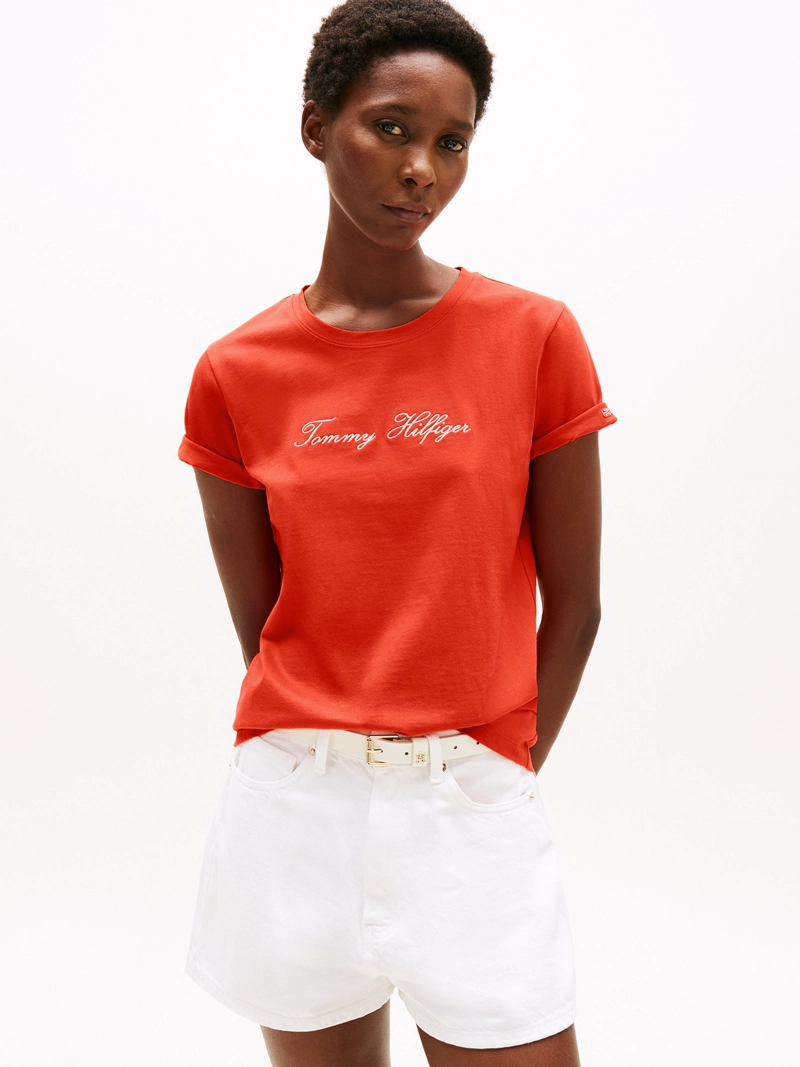 POLERA CON LOGO BORDADO REGULAR FIT - 1