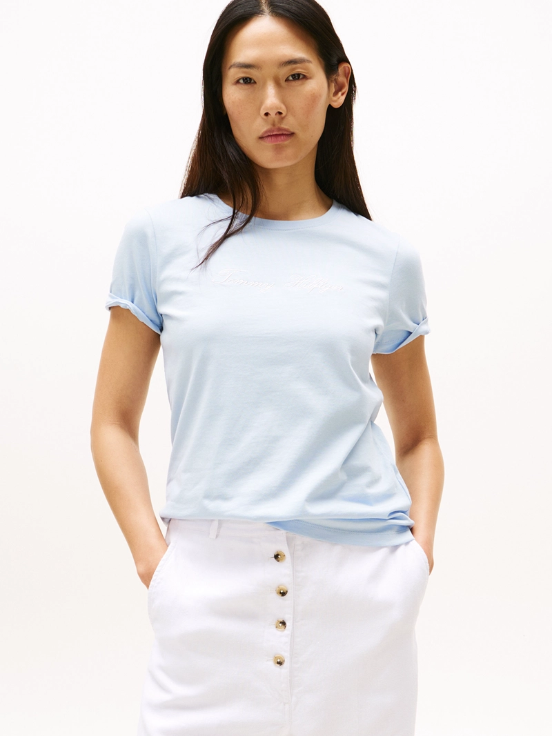 POLERA CON LOGO BORDADO REGULAR FIT - 1