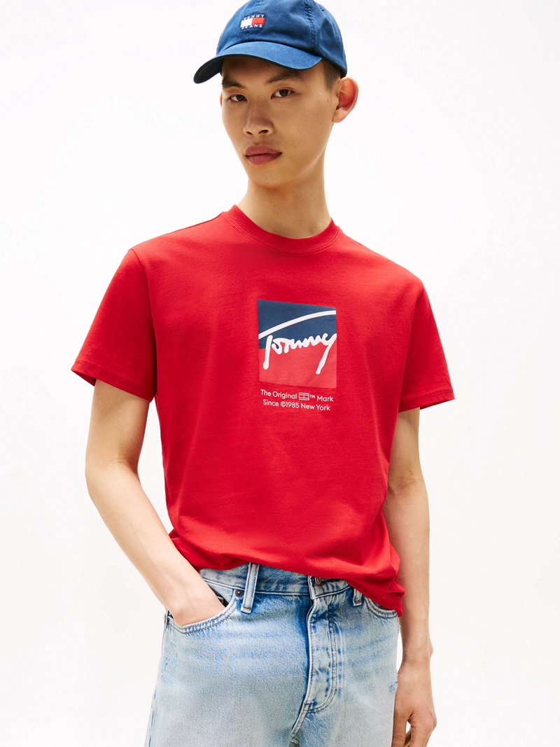 POLERA CON LOGO DISTINTIVO REGULAR FIT - 1