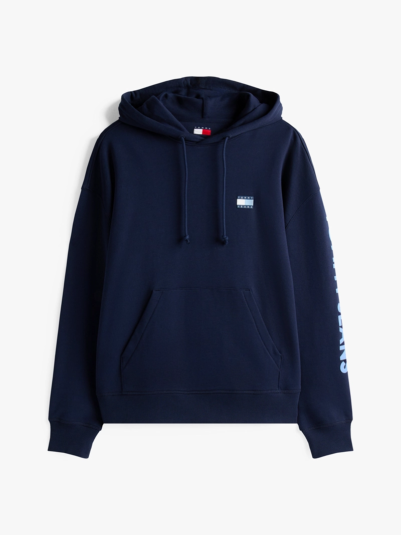POLERON HOODIE CROPPED CON LOGO - 5