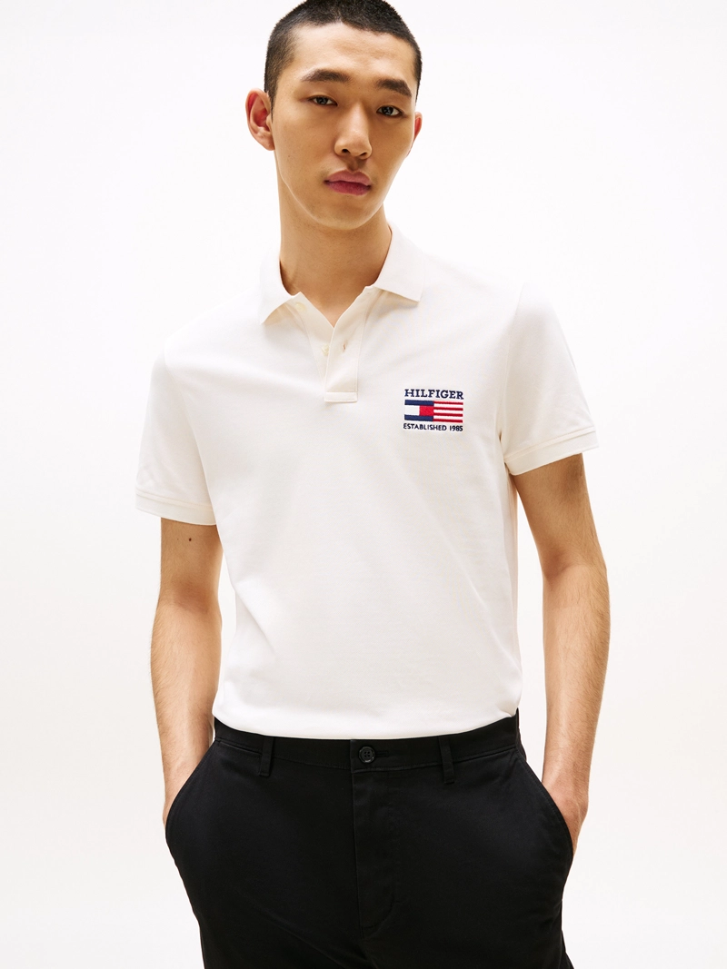 POLO FLAG CON LOGO REGULAR FIT - 1