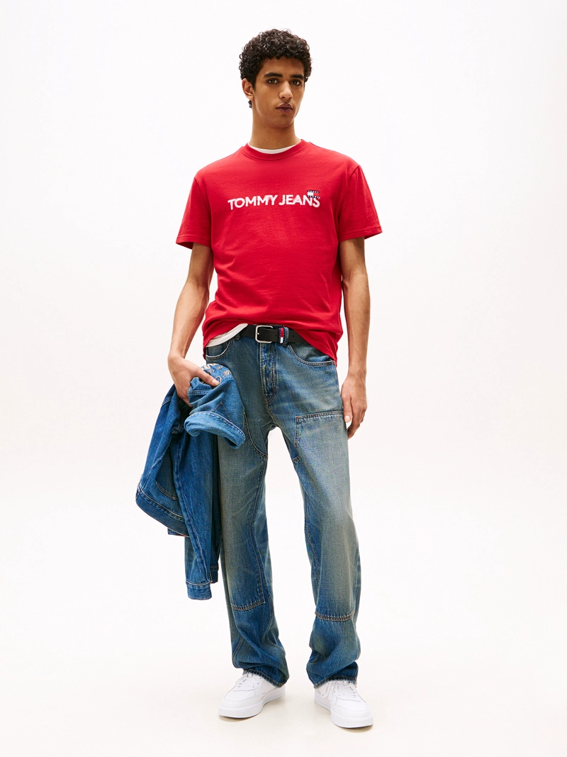 POLERA CON LOGO DE PARCHE REGULAR FIT - 2