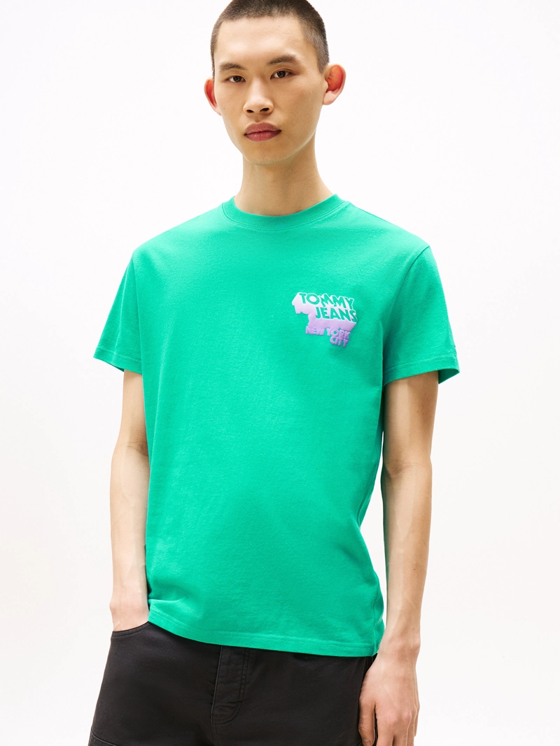 POLERA STACK CON LOGO REGULAR FIT - 1