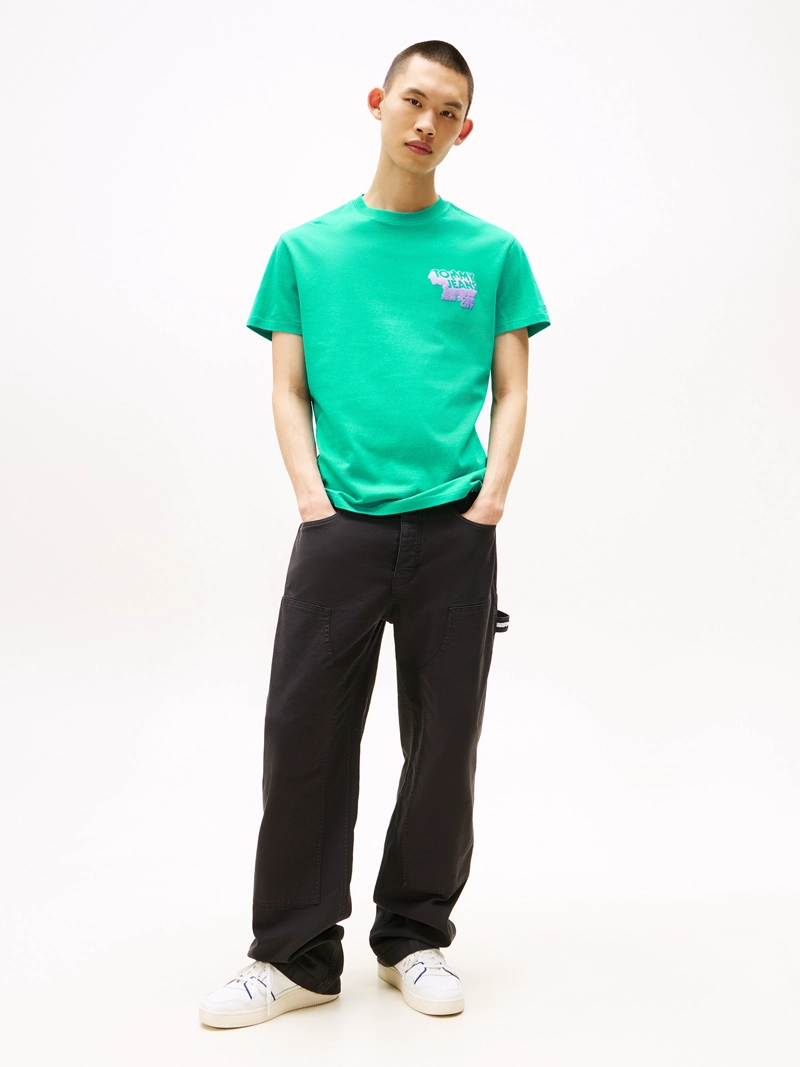 POLERA STACK CON LOGO REGULAR FIT - 2