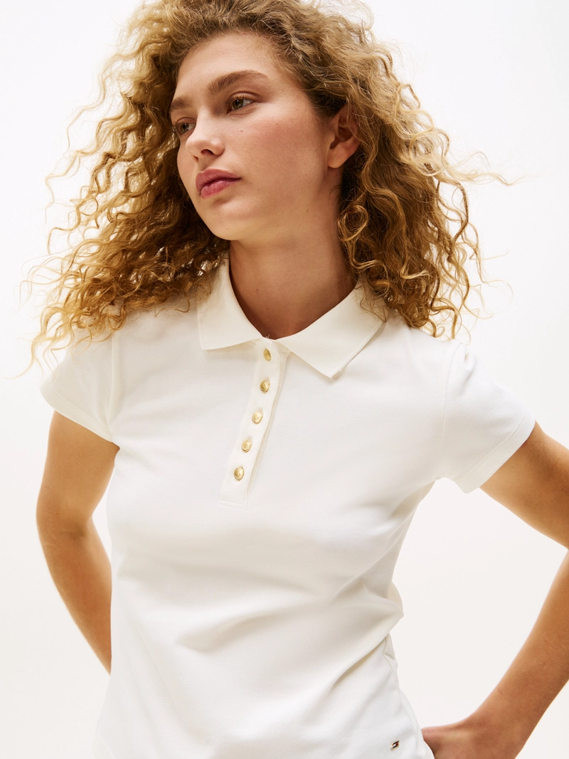 POLO CON BOTONES DORADOS SLIM FIT - 4