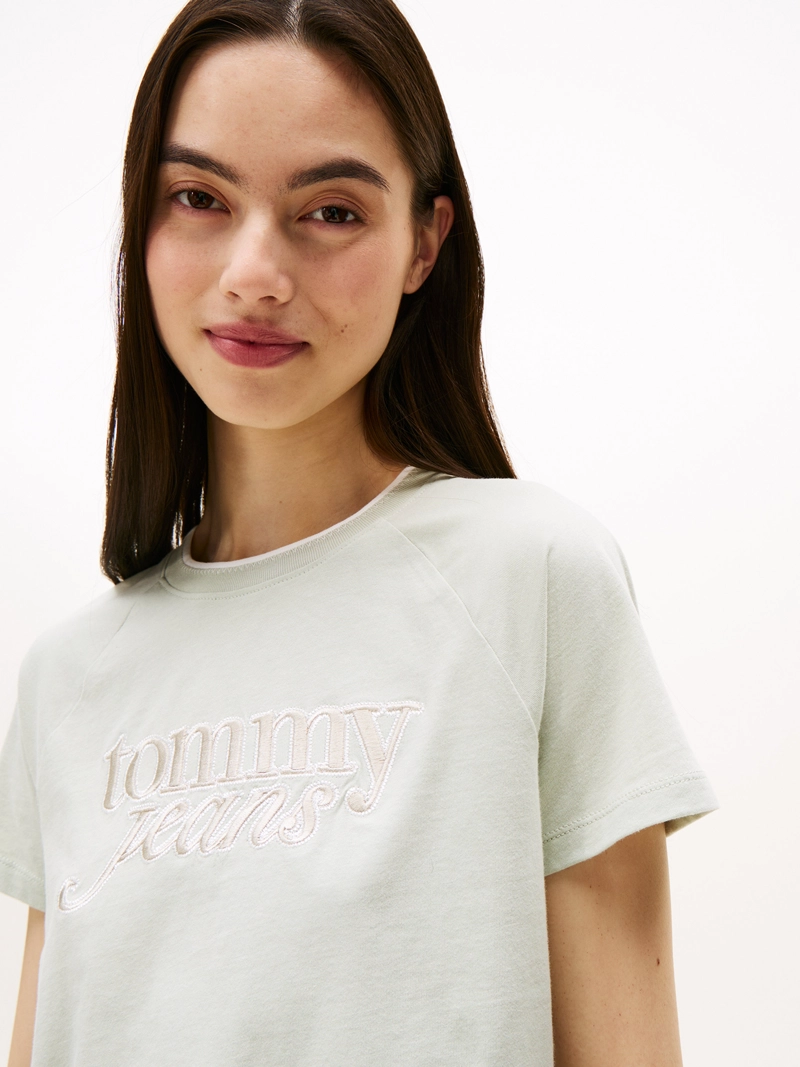 POLERA CON LOGO SCRIPT REGULAR FIT - 4