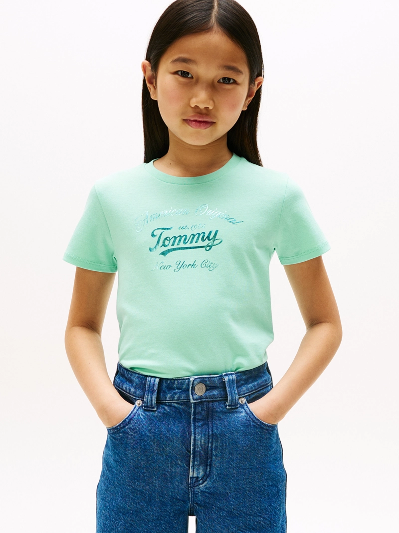 POLERA SCRIPT LOGO METALIZADO - 1