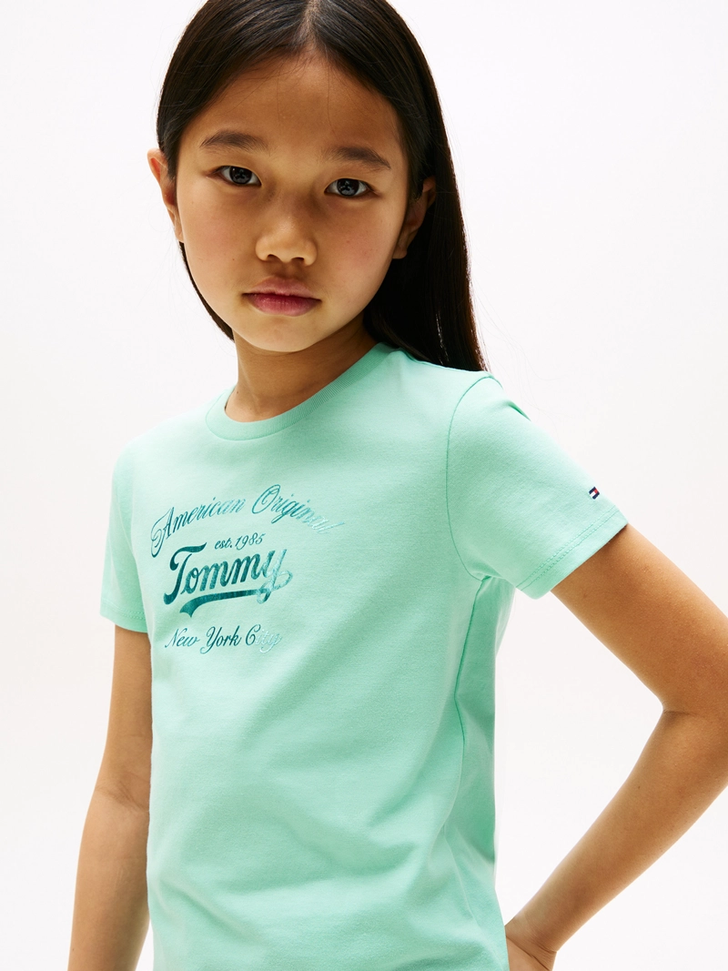 POLERA SCRIPT LOGO METALIZADO - 4