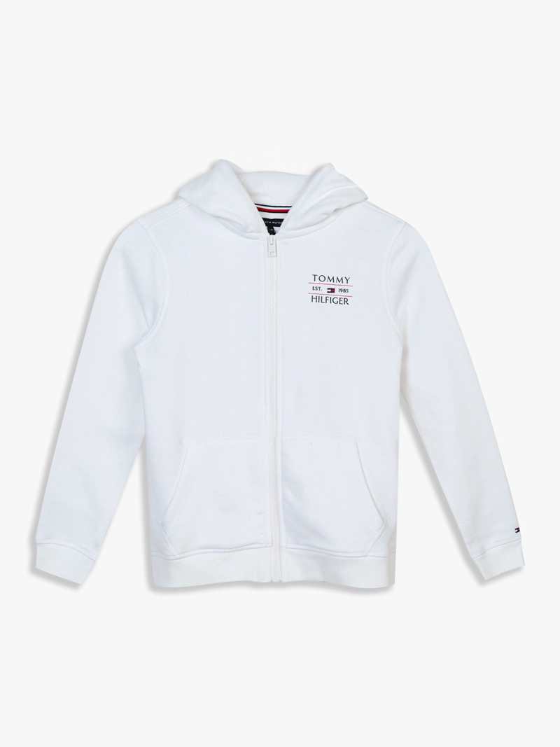 POLERON HOODIE DE NIÑO FLAG CON CIERRE - 1
