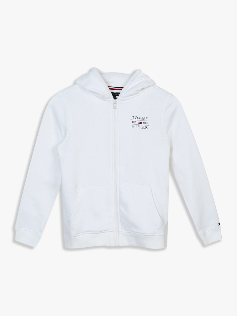 POLERON HOODIE DE NIÑO FLAG CON CIERRE - 1