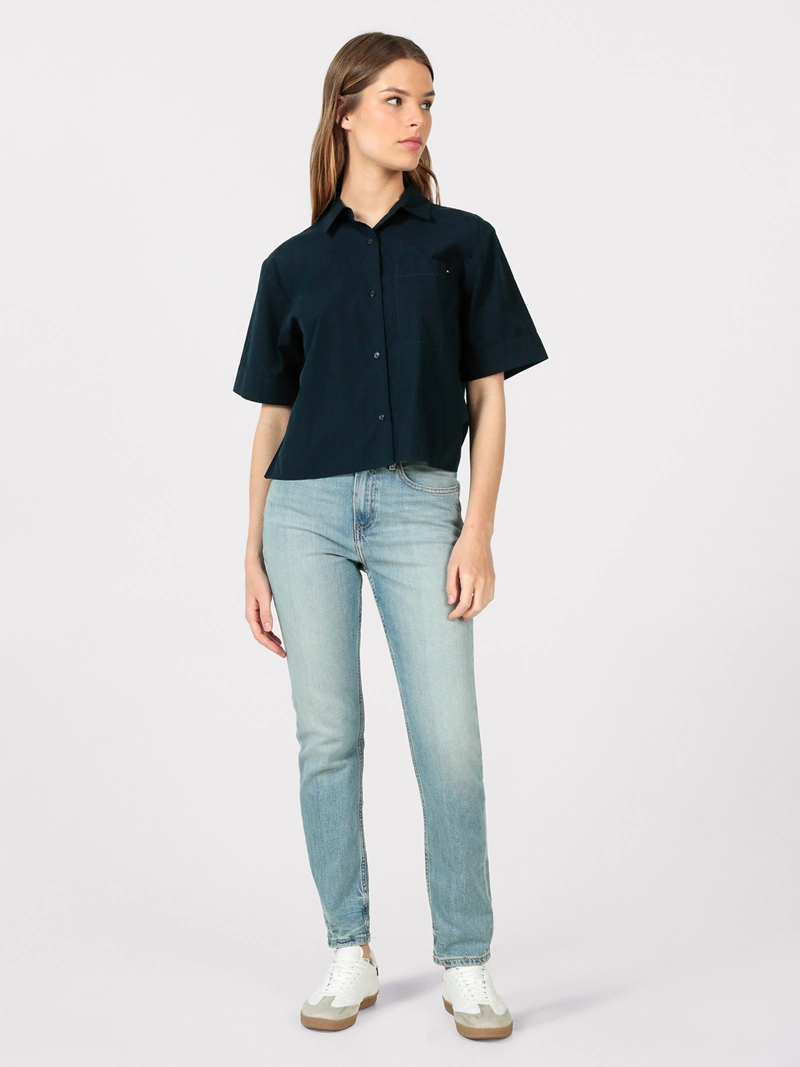 CAMISA POPLIN CON BOLSILLO - 2