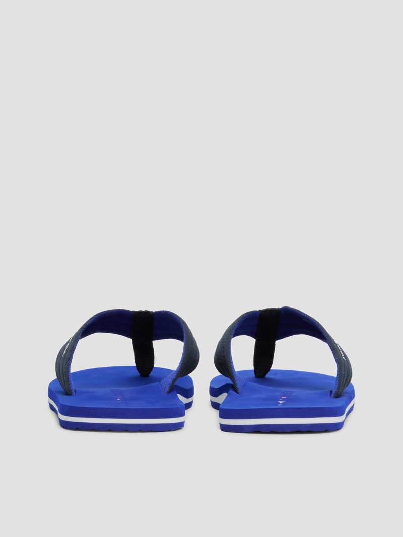 SANDALIAS NYC TRENZADA CON LOGO - 2