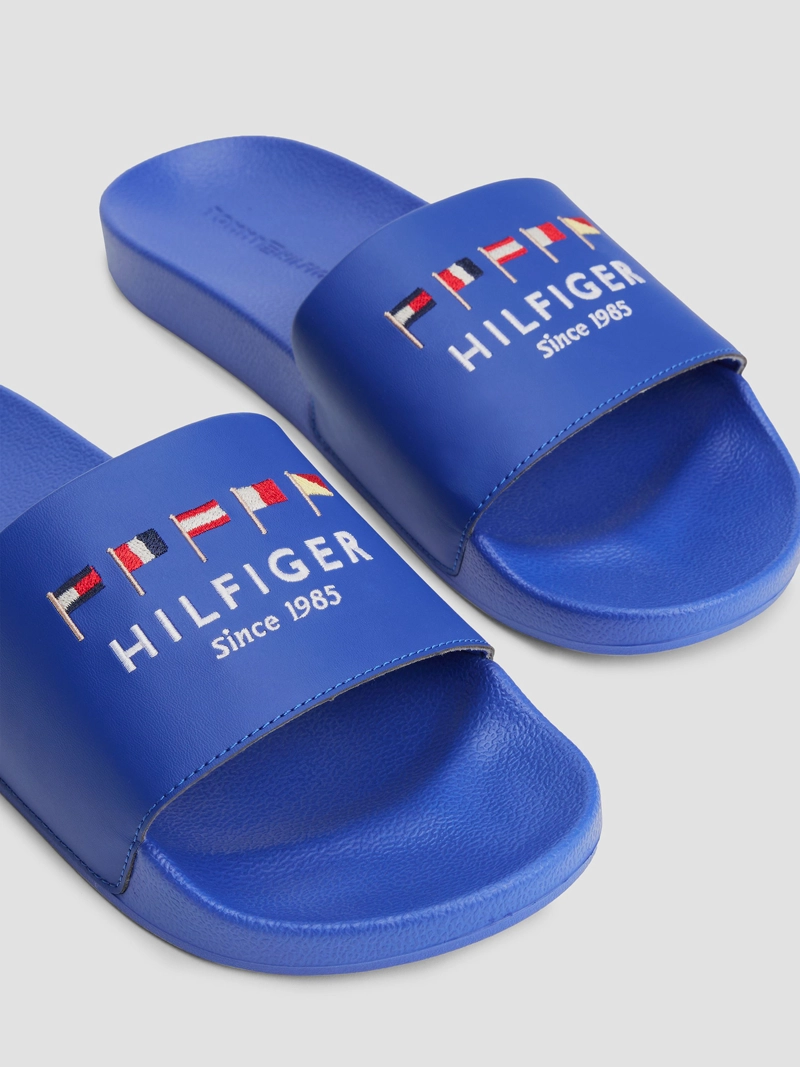 SANDALIAS CON LOGO BORDADO - 7