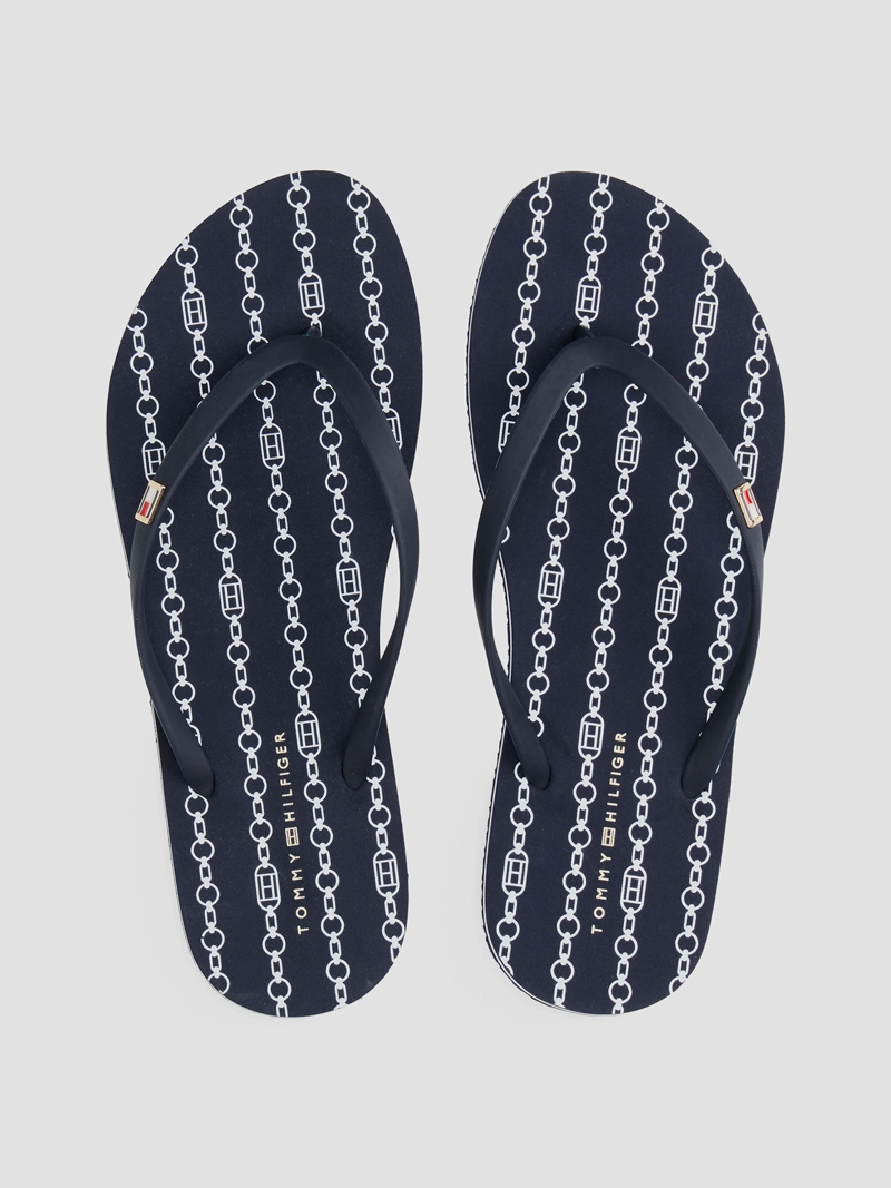 SANDALIAS CON LOGO ESMALTADO - 3