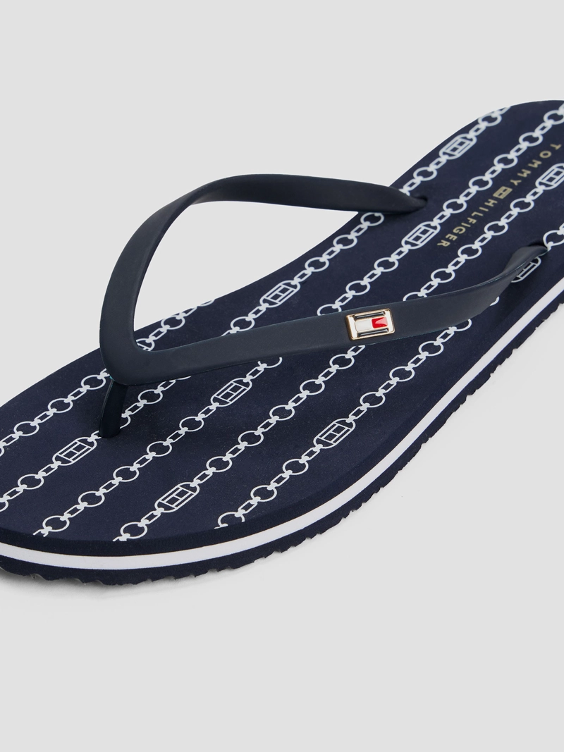 SANDALIAS CON LOGO ESMALTADO - 7