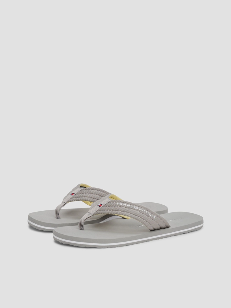 SANDALIAS NYC TRENZADA CON LOGO - 1